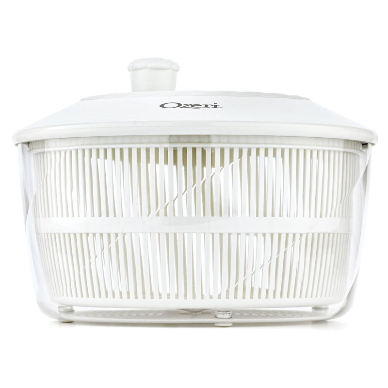 Ozeri Italian Made Fresca Salad Spinner and Serving Bowl Rotator